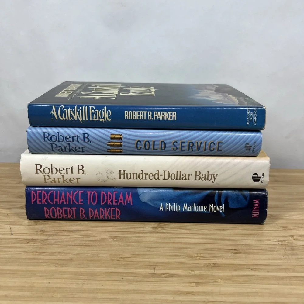 Robert B Parker Lot 4 Hardcover Spenser Perchance to Dream 1st Printing BCE